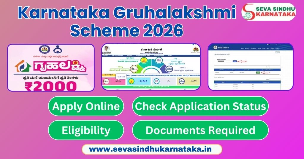 Gruhalakshmi Scheme Karnataka 2026, Apply Online, Check Status, Eligibility, Documents Required