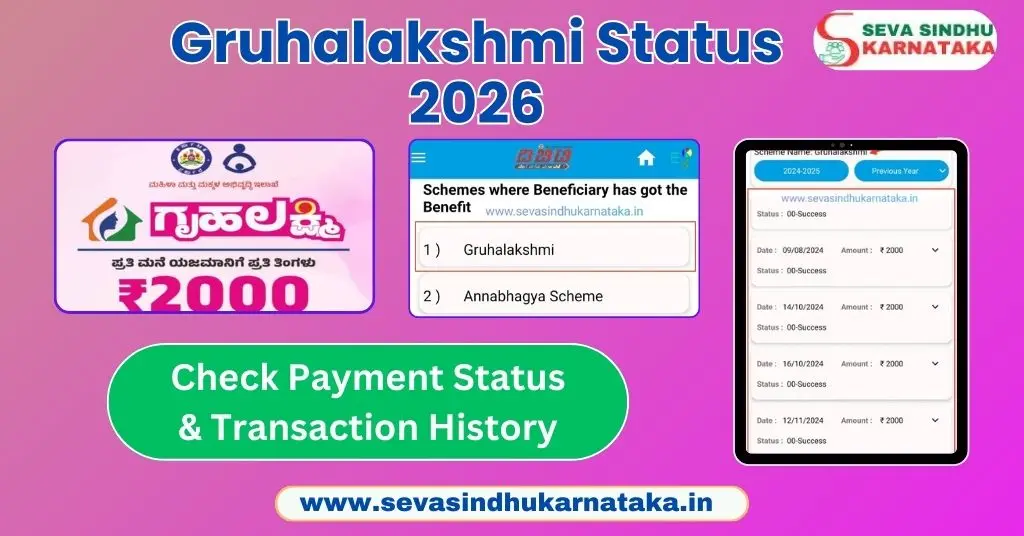 Gruhalakshmi Status Check 2026
